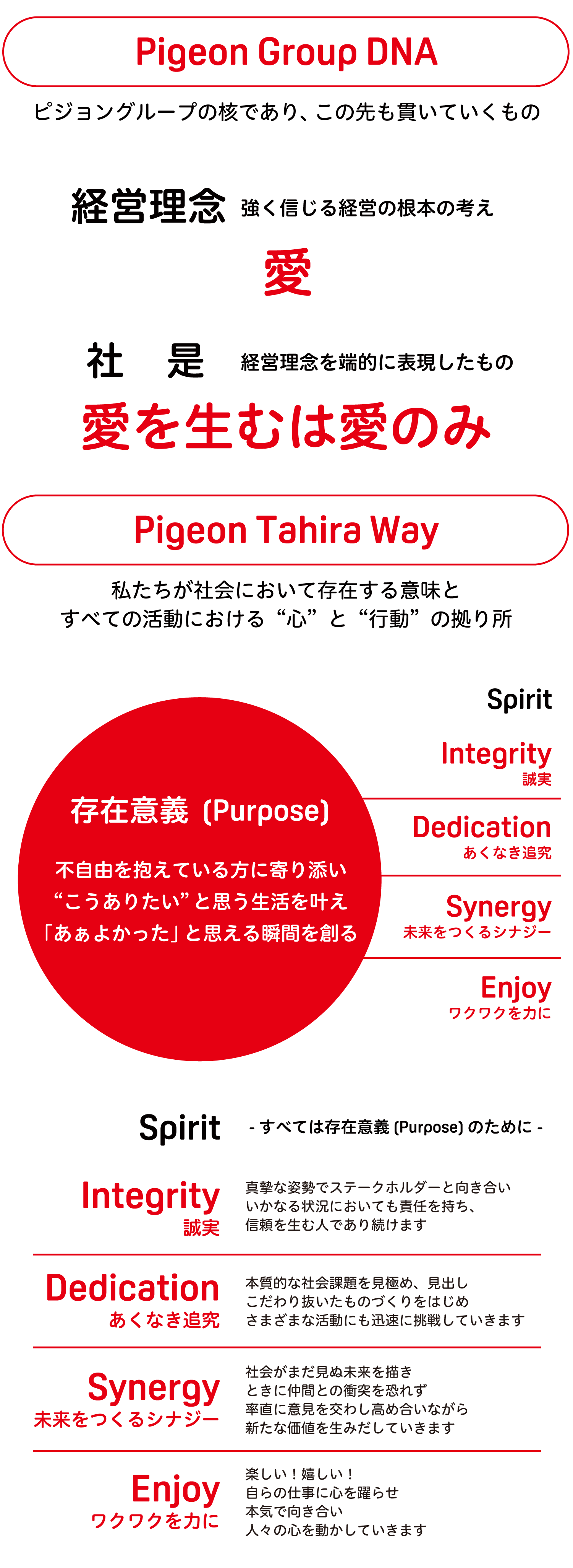 Pigeon Group DNA・Pigeon Tahira Way